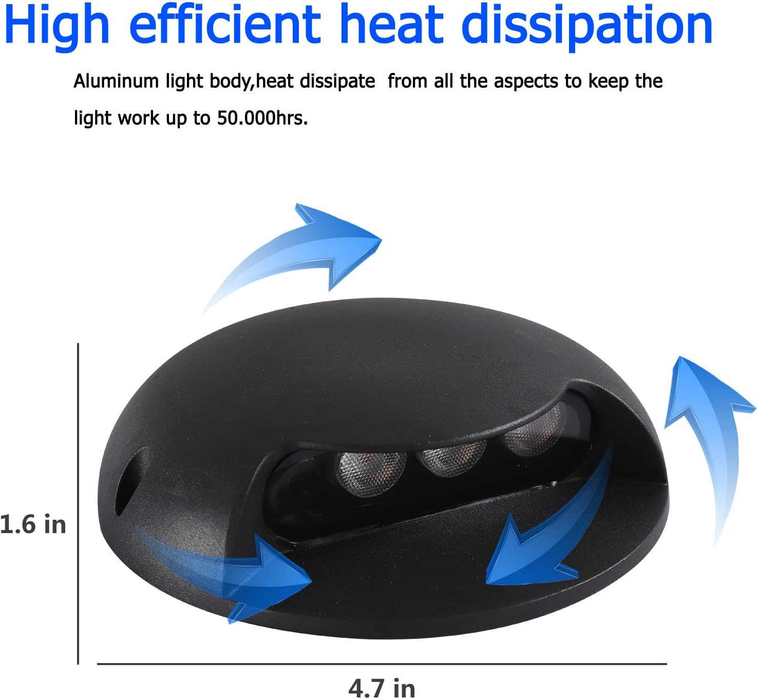 Luzes LED de Degrau de Superfí - Outdoor Lighting Hardwired avaliação e preço