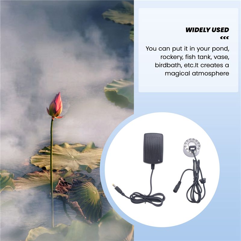 AB08-Mist Maker: Novo Atomizad - Color Changing Outdoor avaliação e preço