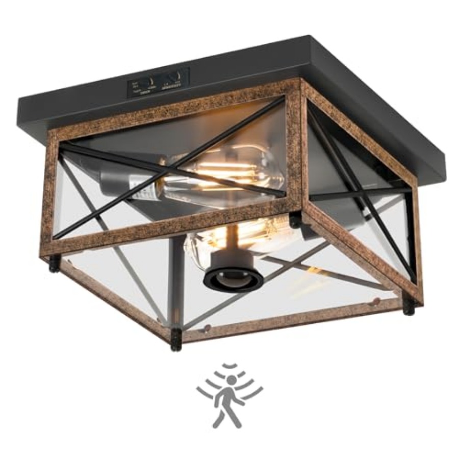Luminária de Teto Externa com  - Outdoor Lighting With Sensor avaliação e preço