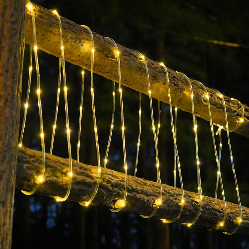 Luzes de Cordão Solar 50/100 L - Outdoor Lighting For Fence avaliação e preço
