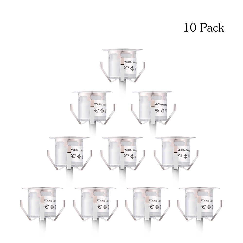 10PCS Luzes LED de Deck de 32m - Ground Light Recessed avaliação e preço