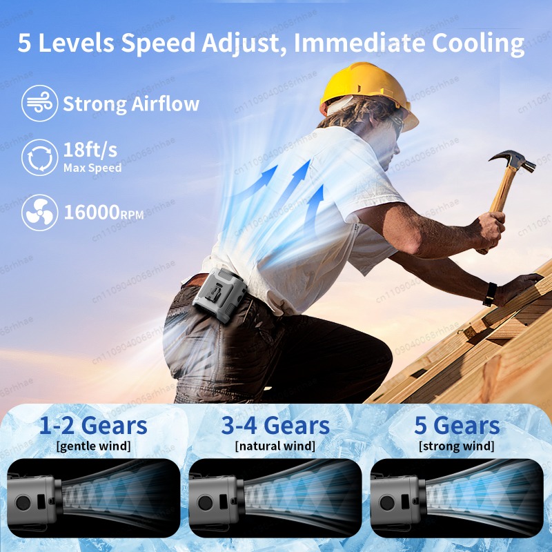 Ventilador Portátil de Cintura - Hanging Outdoor Lighting avaliação e preço