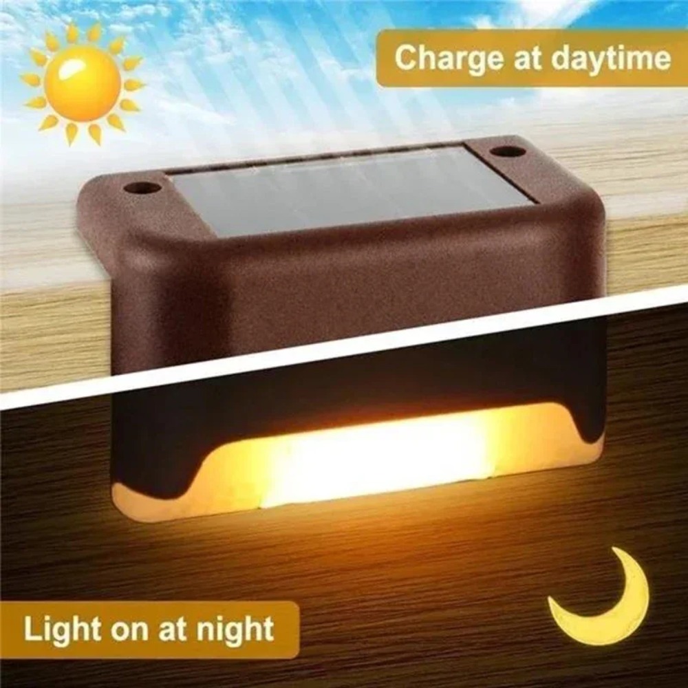 Lâmpada Solar LED Branca/Quent - Outdoor Lighting For Fence avaliação e preço